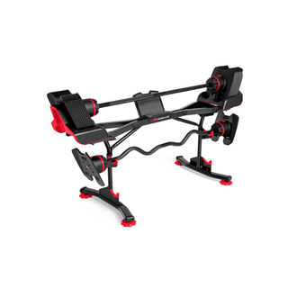 Suporte para barra e barra de rosca direta BOWFLEX - Twisted Media