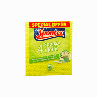 SPONTEX Pacote de 4 Pano Esponga De Limpeza - Twisted Media