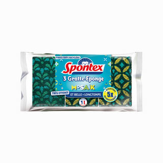 SPONTEX Microfiber Pano loth W/3