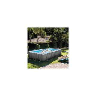 INTEX Piscina retangular Ultra XTR Frame 31.805lt 7,32x3,66x1,32m - Twisted Media