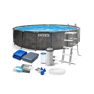 Piscina INTEX Greywood Premium 16.805lt 4,57x1,22m - Twisted Media