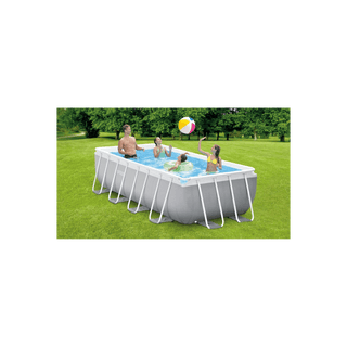 INTEX Piscina Prism Frame Retangular 6.836lt 4mx2mx1m - Twisted Media