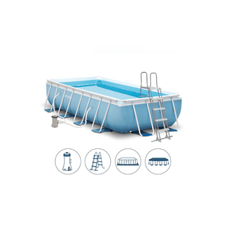 INTEX Piscina Prisma Retangular 10.874lt 4.88x2.44x1.07m - Twisted Media