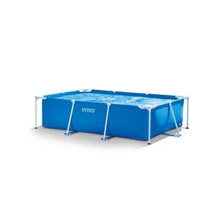 INTEX Estrutura de piscina retangular 3.834lt 3.0x2.0x0.75m - Twisted Media