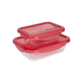 PYREX Conjunto De Tigelas De vidro 2pcs 0,8lt e 1.7lt - Twisted Media