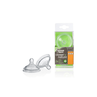 TOMMEE TIPPEE Tetina Anti Cólica Fast Flow - Twisted Media