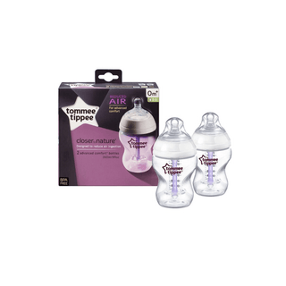 TOMMEE TIPPEE 260ml Conforto Avançado X2 - Twisted Media