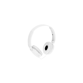 SONY Fones de ouvido estéreo com fio e microfone MDR-ZX110 Branco - Twisted Media