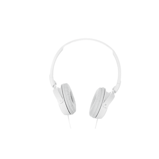 SONY Fones de ouvido estéreo com fio e microfone MDR-ZX110 Branco - Twisted Media