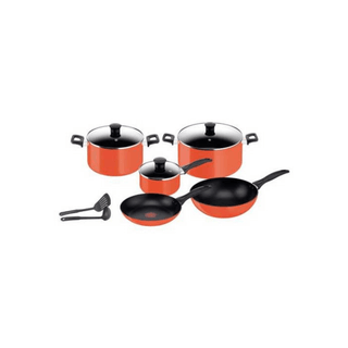 TEFAL Panela Conj. 10Pçs Simply Chef Laranja - Twisted Media