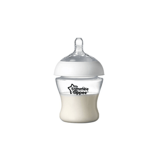 Mamadeira TOMMEE TIPPEE 150ml Ultra X1 com bico anti-cólica e design ergonômico.