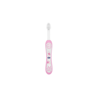 CHICCO Primeira Escova de Dentes 6-36m Rosa