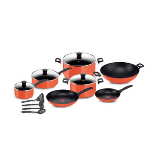 Conjunto de Cozinha TEFAL Simply Chef 15 Peças, perfeito para preparar refeições com estilo e praticidade.