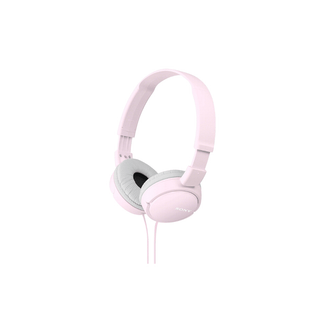 SONY Fones de ouvido estéreo com fio e microfone MDR-ZX110 rosa - Twisted Media