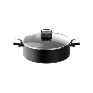 TEFAL Panela Sauté Unlimited + tampa 28cm Indução - Twisted Media