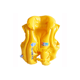 INTEX Boia Colete Infantil Amarelo, colete inflável seguro e confortável para crianças se divertirem na água com proteção.