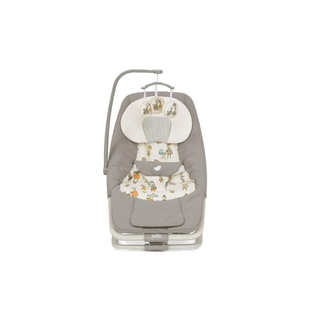 Espreguiçadeira Joie Dreamer Rain, perfeita para relaxamento e conforto do bebê com um design moderno e seguro.