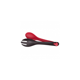 TEFAL Pinça Para Salada Ingenio Preto e Vermelho - Twisted Media