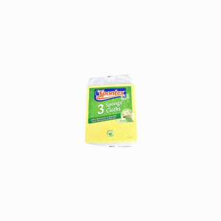 SPONTEX CLEANING SPONGE CLOTH W/3