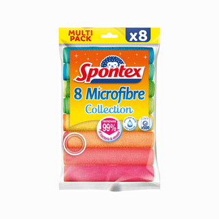 SPONTEX Pano de microfibra multiuso Maxi C/8