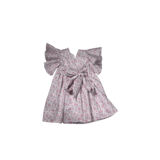 PUKATUKA Vestido Rosa Infantil 100% Algodão - Twisted Media