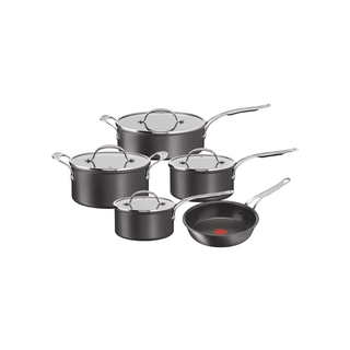 Conjunto TEFAL Panelas Jamie Oliver Antiaderente 5 peças, ideal para cozinhar com praticidade e estilo. - Twisted Media