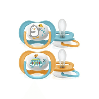 AVENT Chupeta Ultra Air Ortodôntica 6-18M Menino - Twisted Media