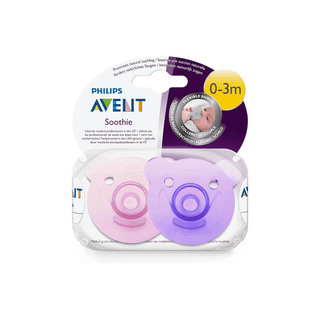 AVENT Chupetas Anti-Cólicas Para Meninas 0-3M - Twisted Media