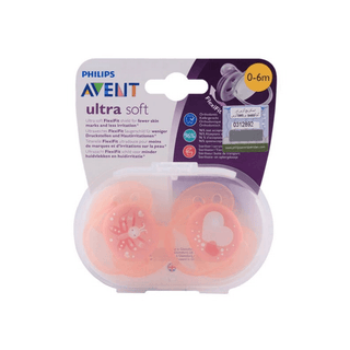 AVENT Chupetas Ultra Soft 0-6M X2 - Twisted Media