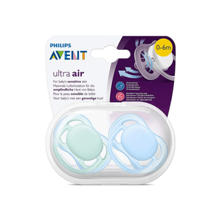 AVENT Chupeta Ultra Air Ortodôntica 0-6M - Twisted Media