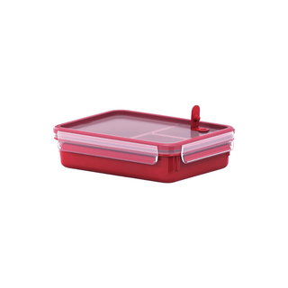 TEFAL Tigela De Conservação Plastico Masterseal 1,2lt vermelho - Twisted Media