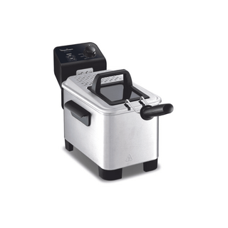 TEFAL Fritadeira Easy Premium Pro 3L, ideal para fritar alimentos com praticidade, eficiência e design moderno.