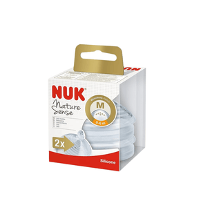 NUK Tetina de silicone Nature 1m - Twisted Media