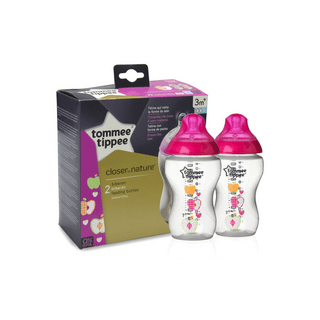 TOMMEE TIPPEE 340ml PP Dec X2 - Twisted Media