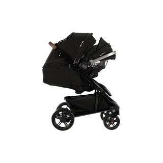 NUNA Carrinho de Bebê Tavo Travel System Caviar