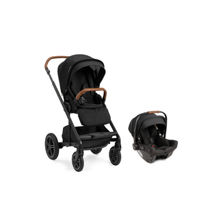 NUNA Carrinho de bebê Travel System Mixx Next Caviar