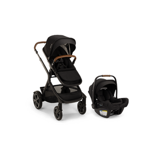 NUNA Carrinho de bebê Demi Grow Next Travel System Caviar - Twisted Media