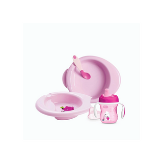 CHICCO Conjunto de desmame 6m+ Menina - Twisted Media