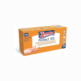 SPONTEX Luvas de Proteção C/100 L