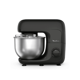 Moulinex Batedeira de bolo Bake Essential 4,8L 800W com tigela de aço inoxidável