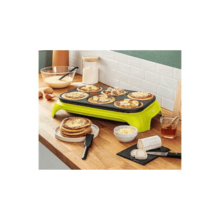 Tefal Party Crepe Color Mania – Máquina para 6 pessoas, perfeita para reuniões.